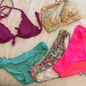 Victoria secret swimwear size medium.